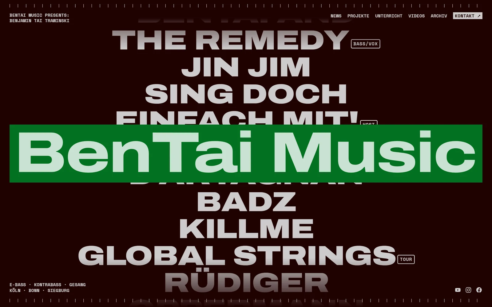 BenTai Music — Visual 1