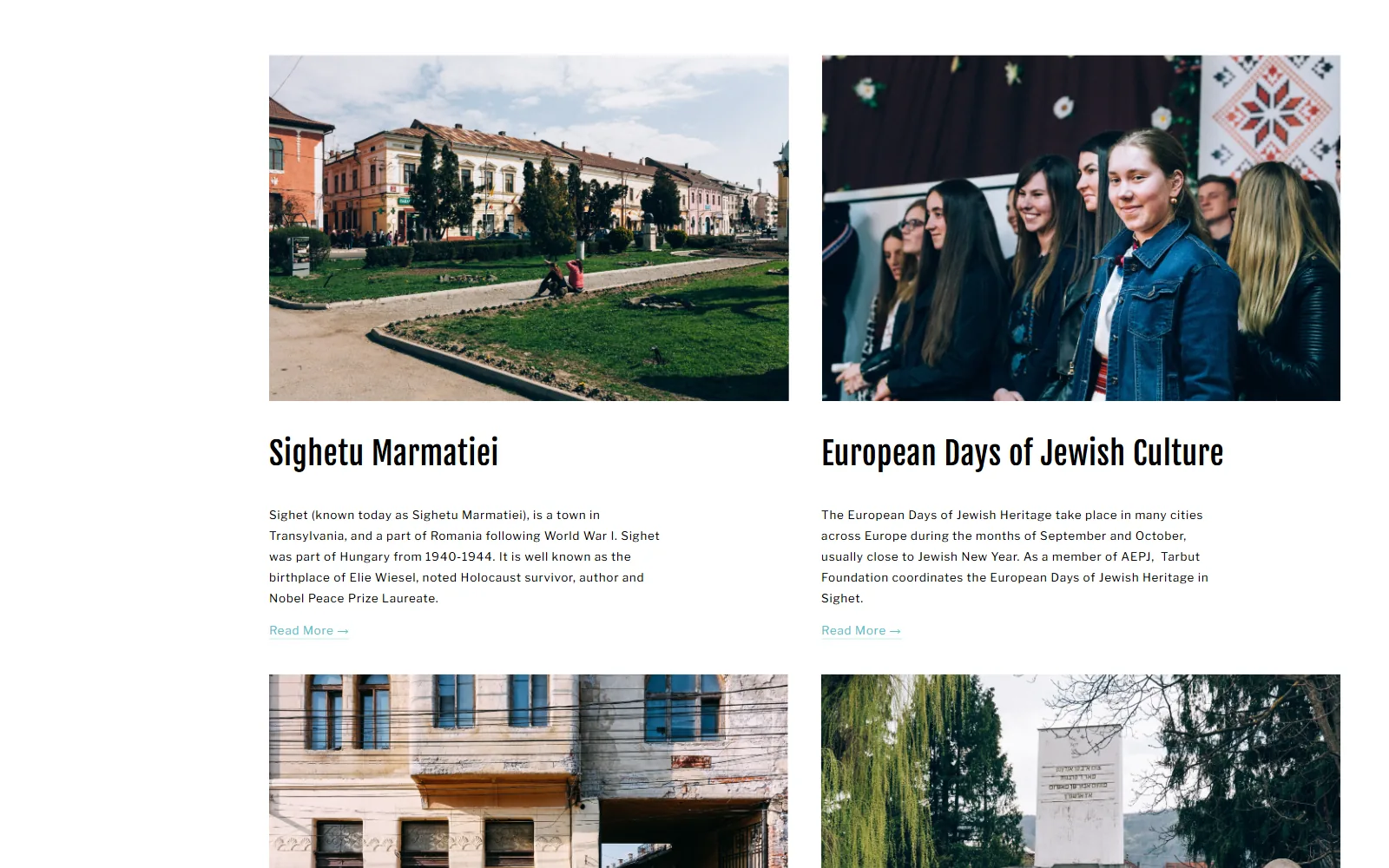 Tarbut Foundation Sighet — Visual 2