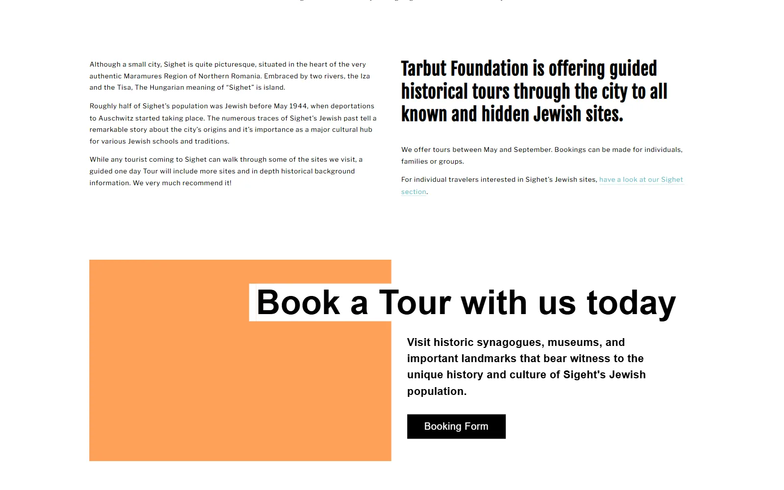 Tarbut Foundation Sighet — Visual 5